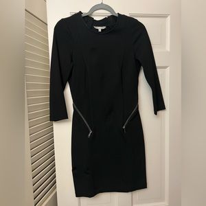 Rebecca Minkoff black Zippered dress